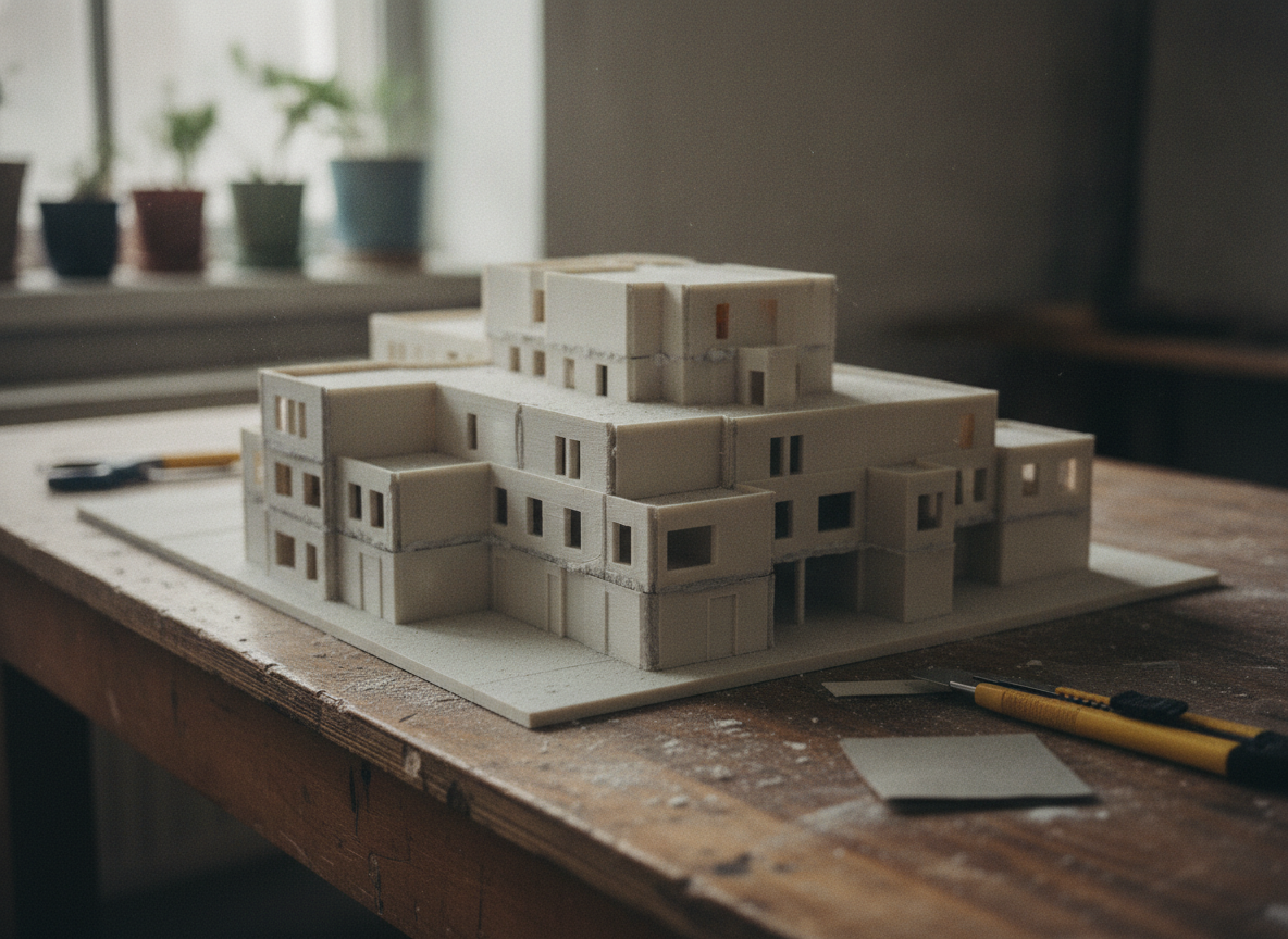 Maqueta de gran formato impresa en 3D, aplicación real de impresión 3D en marketing y eventos