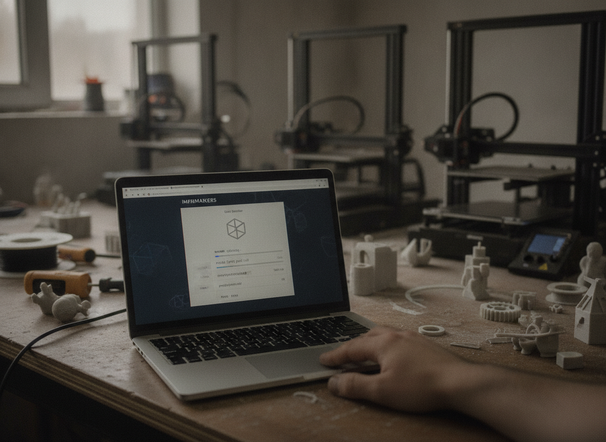subida de un archivo STL a la calculadora de precio de impresión 3D desde el taller