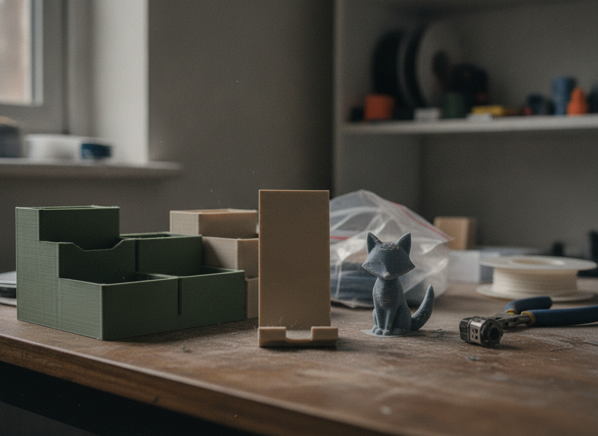 Objetos impresos en 3D: ideas para casa, regalo y empresa
