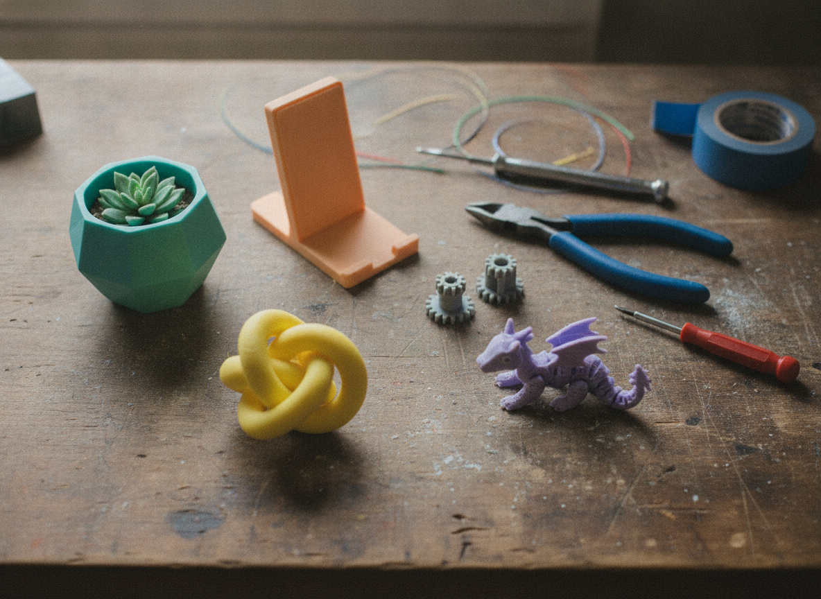 Ideas de impresion 3D: objetos utiles, regalos y piezas para empresas